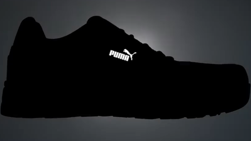 Sapato Puma Frontside blue S1PS